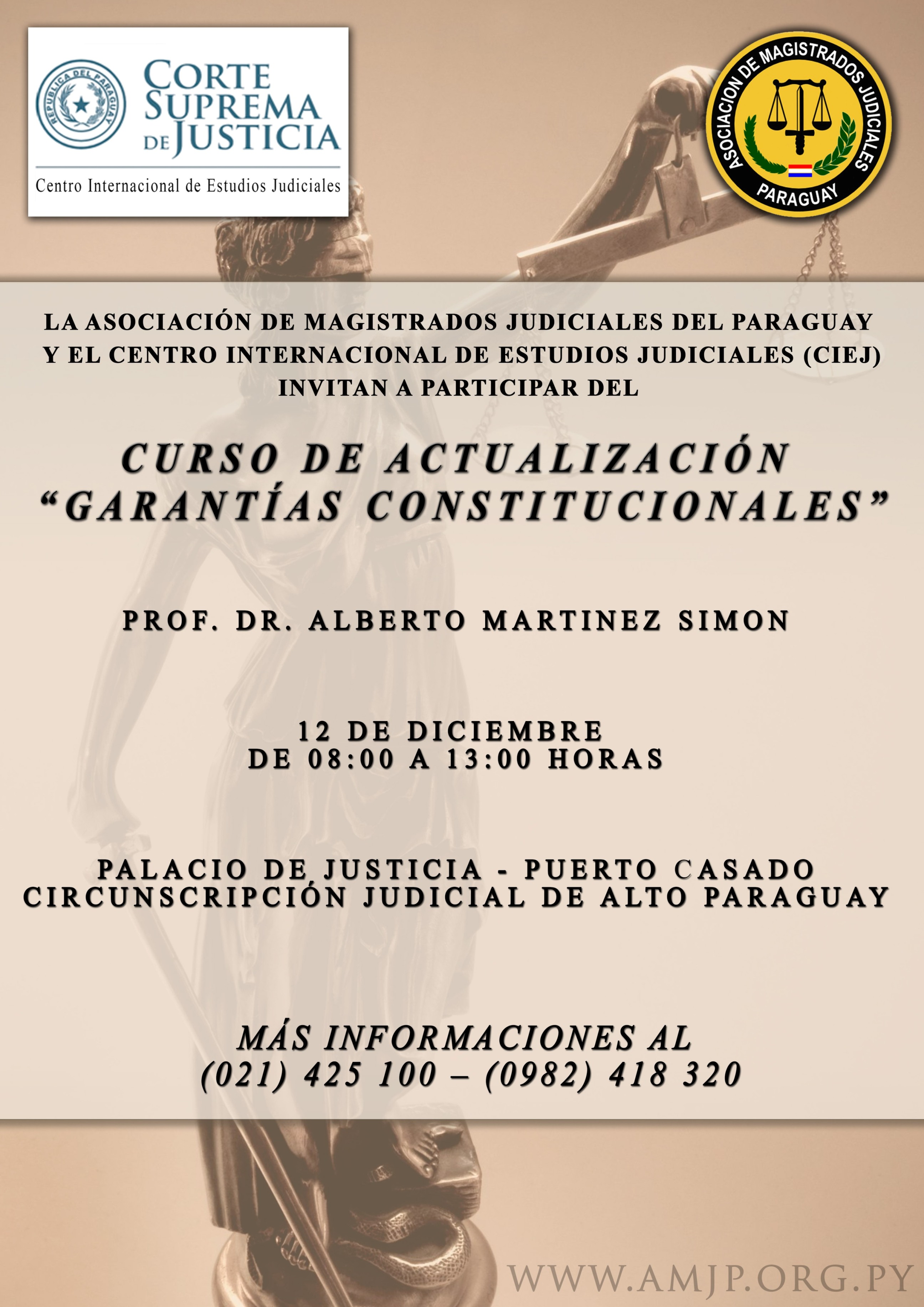 Curso de garantias puerto cazado